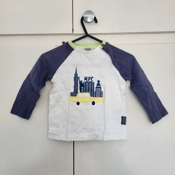 Tee-shirt 6 mois manches longues