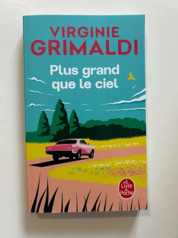 Livre de Virginie Grimaldi - Plus grand que le ciel
