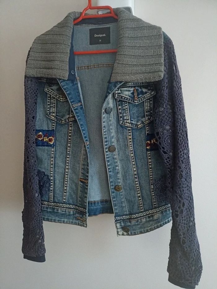 Cazadora vaquera Desigual mujer
