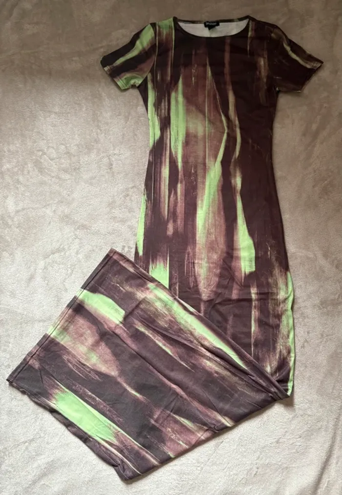 Robe longue boohoo
