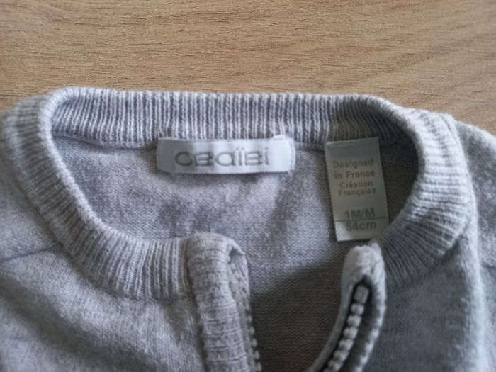 Gilet garçon 1 mois - photo numéro 3