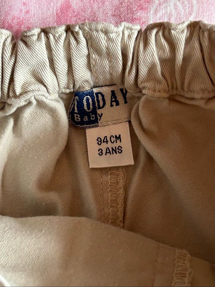 Ensemble veste et pantalon 3/4 petite fille - photo numéro 4