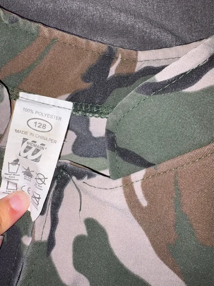Déguisement commando camouflage garçon taille 8 ans en très bon état - photo numéro 6