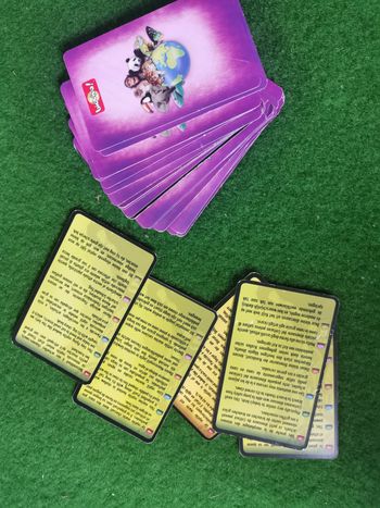 Bioviva 28 cartes pour jeu Défi nature animaux 