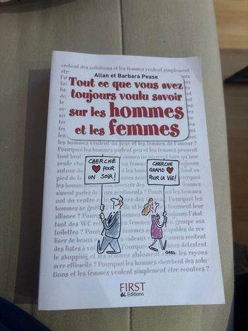 Tous ce que vous avez toujours voulu sur les hommes