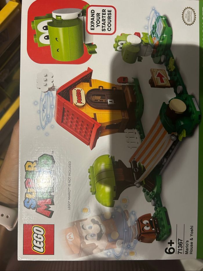 71367 LEGO Super Mario Ensemble d'extension La maison de Mario et Yoshi