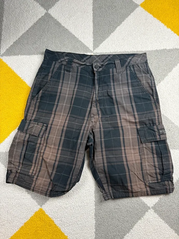 Short cargo Wrangler | Noir et marron | Taille W32 - photo numéro 2