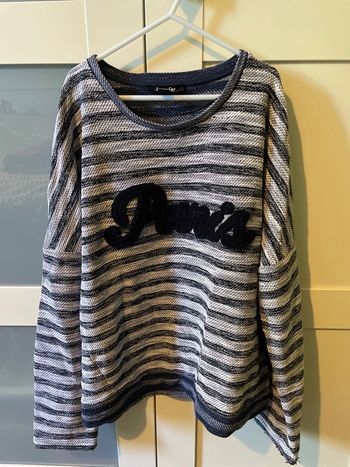 Pull rayé