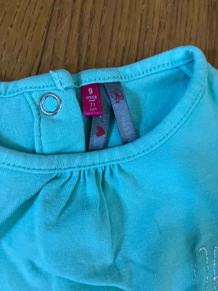 Lot de 2 tshirts 9 mois - photo numéro 3