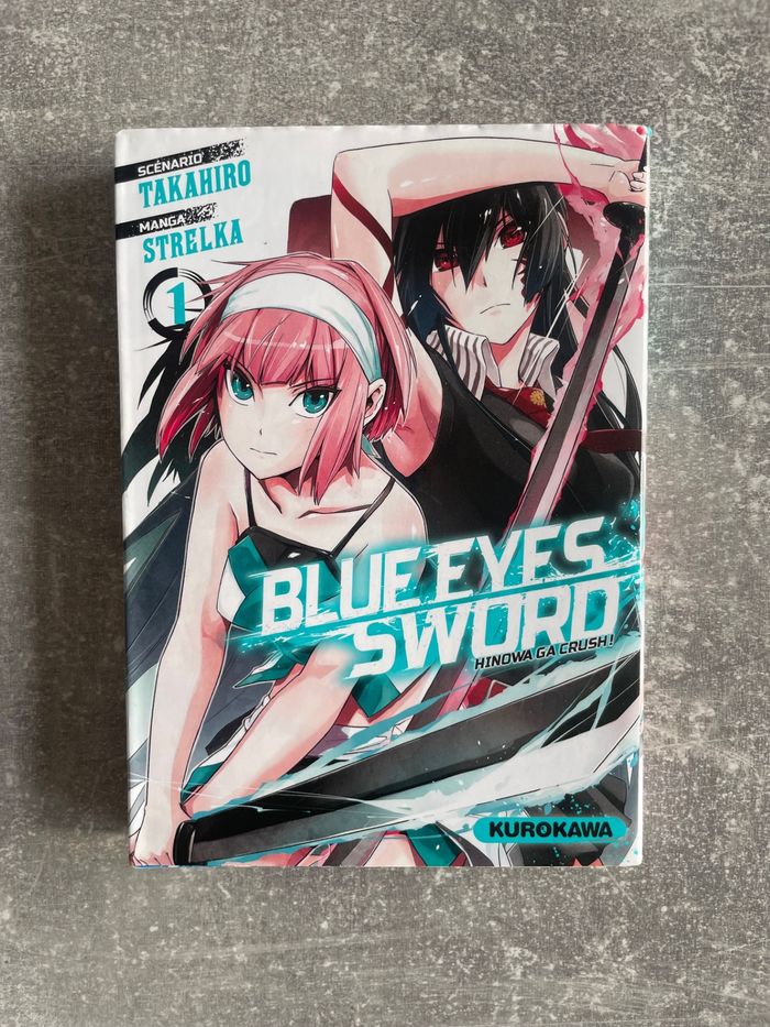 Manga Blue eyes sword Tome 1 en version française.