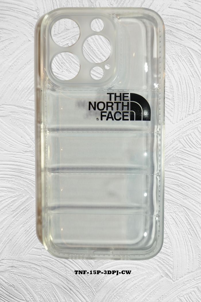 The North Face - Puffer Jacket - Coque Clear White pour Apple Iphone 15 Pro - Neuve - photo numéro 2