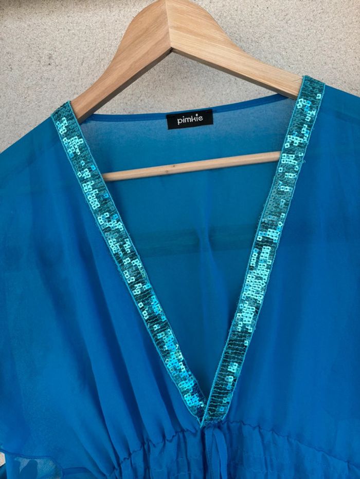 Top bleu - photo numéro 3