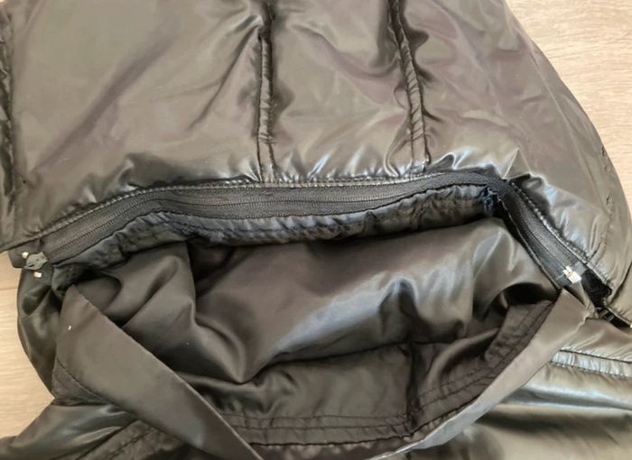 Manteau doudoune noir La fée Maraboutée taille 38 - photo numéro 6