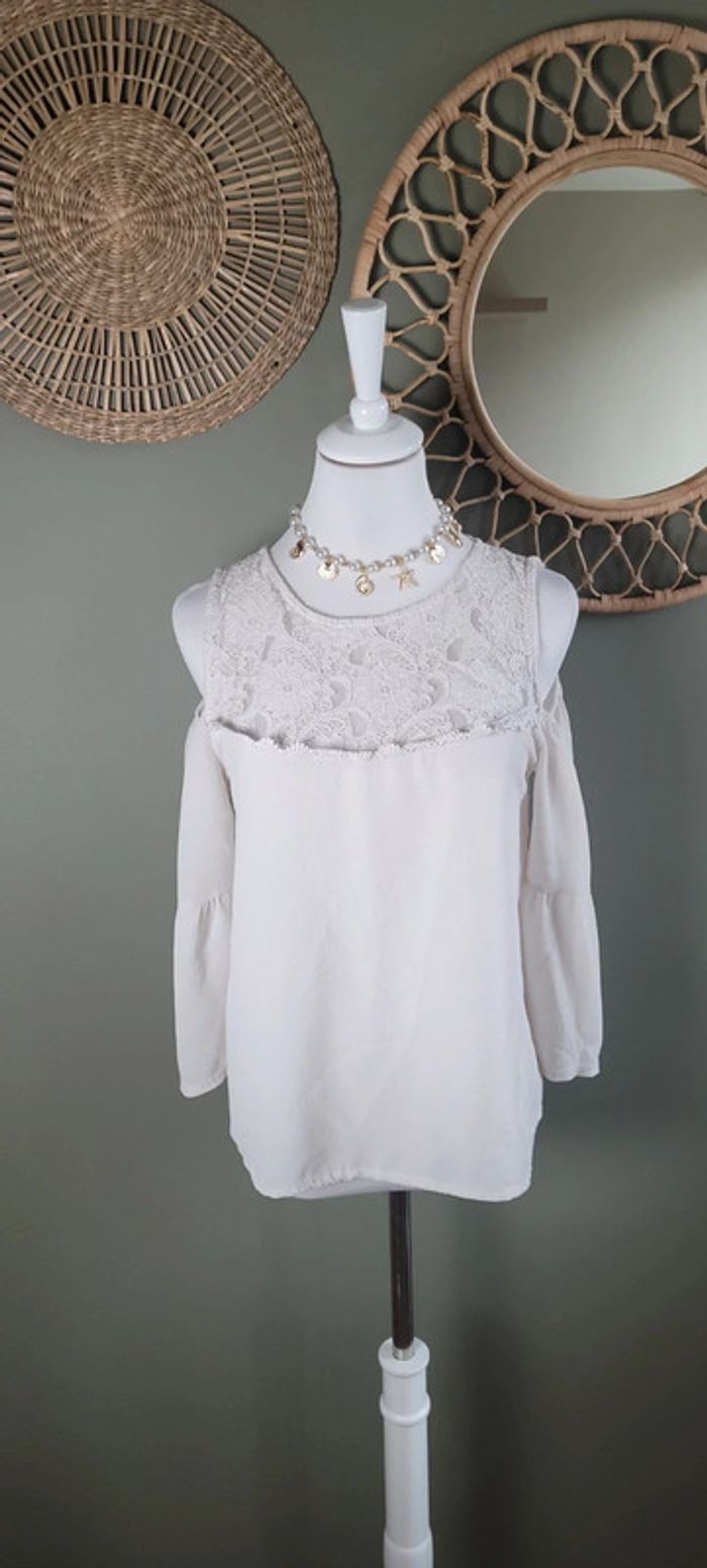 Jolie blouse épaules dénudées Lola Liza Taille M - photo numéro 3