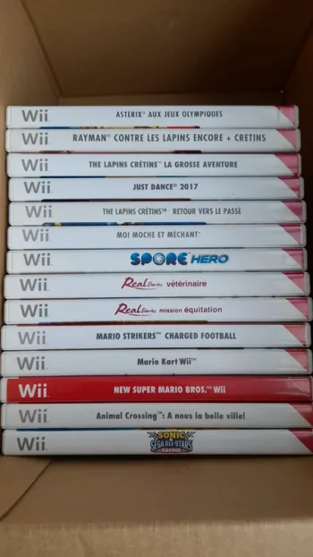 Lot jeux wii