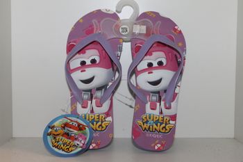 belle tongs super wings violette 33/34