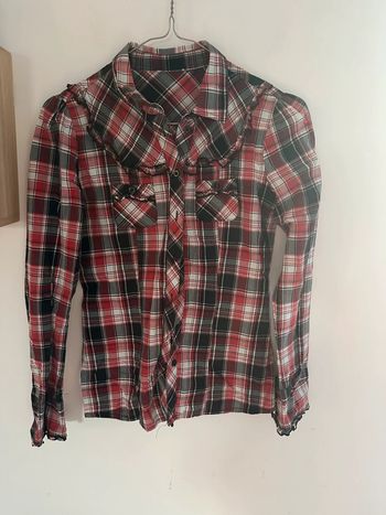 Chemisier à carreaux femme s