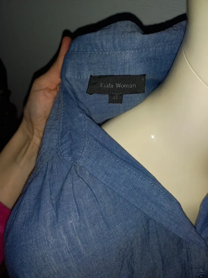 Chemise en jeans 40 - photo numéro 6