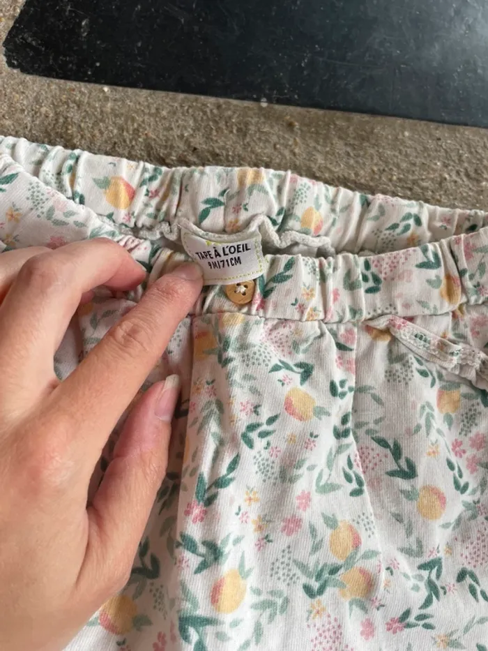 Pantalon large 9 mois - photo numéro 3