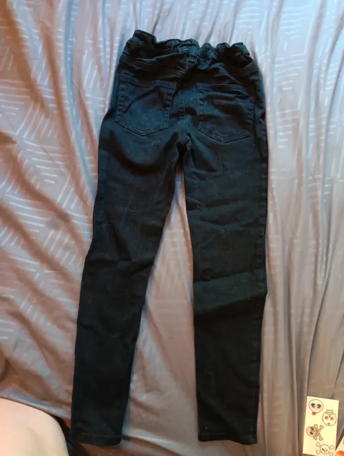 Jeans noir 8 ans - photo numéro 6