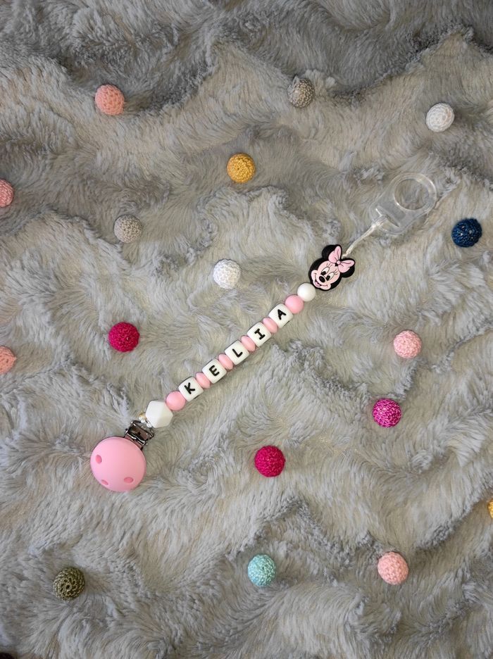 Attache tétine minnie