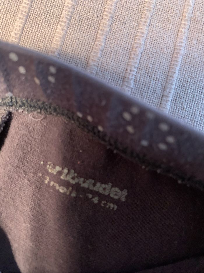 Legging gris pois argentés Vertbaudet 12 mois - photo numéro 3