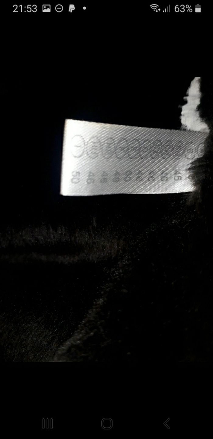 Manteau duffle coat femme effet mouton retourné marron Canda taille 48 - photo numéro 4