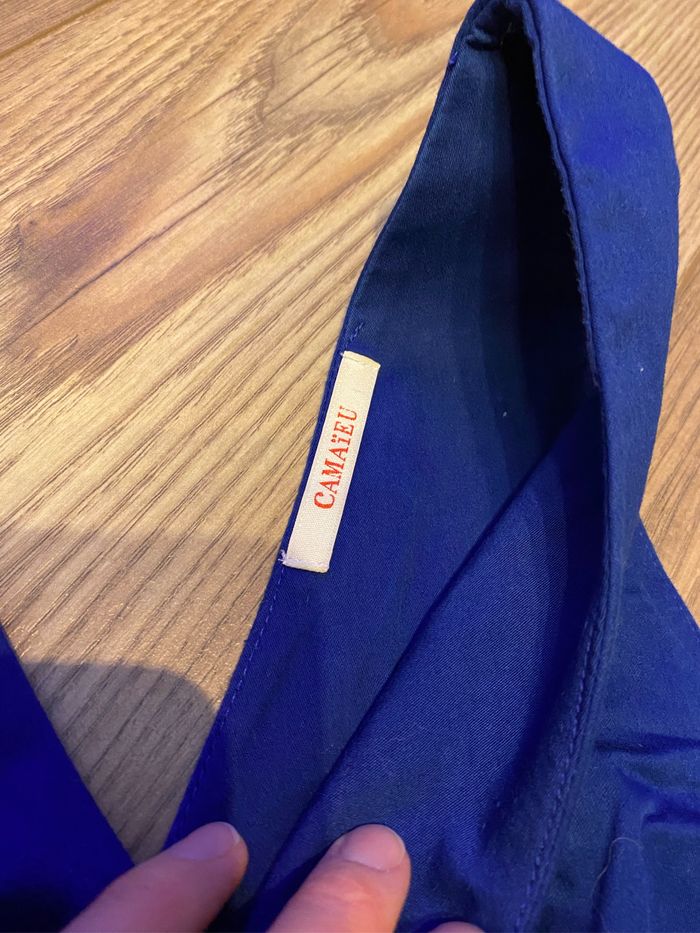 Robe bleue électrique Camaïeu T34 - photo numéro 3