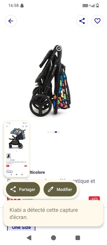 Pousette kinderkraft neuf 