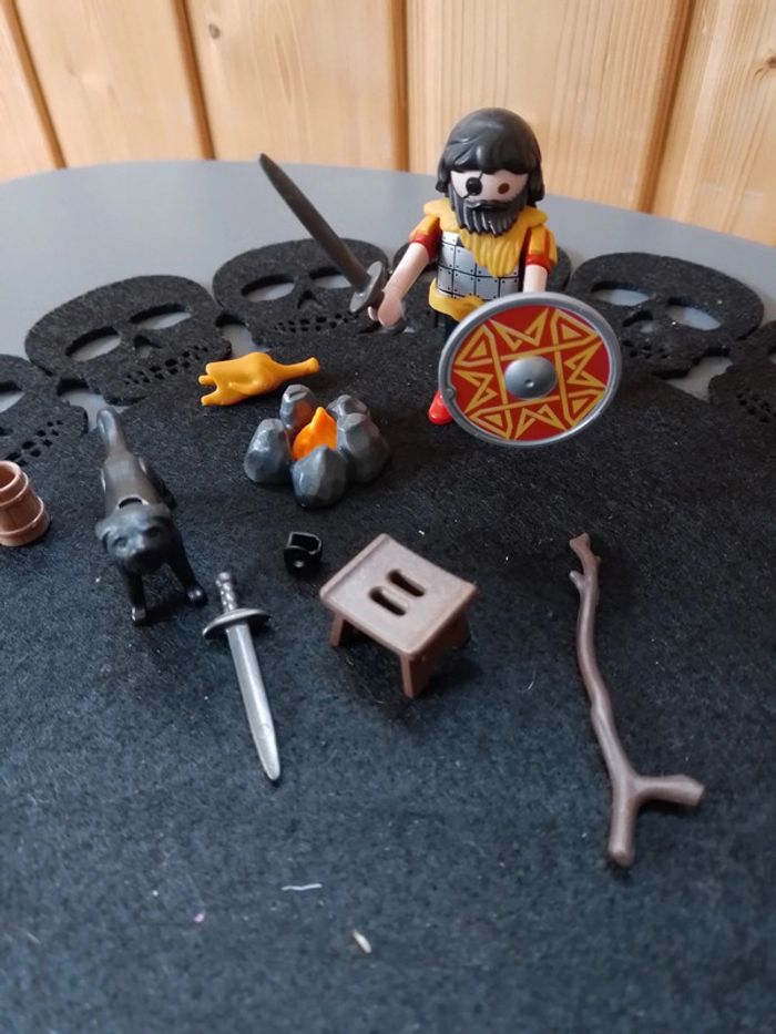 Playmobil guerrier barbare avec chien ref 4769 - photo numéro 6