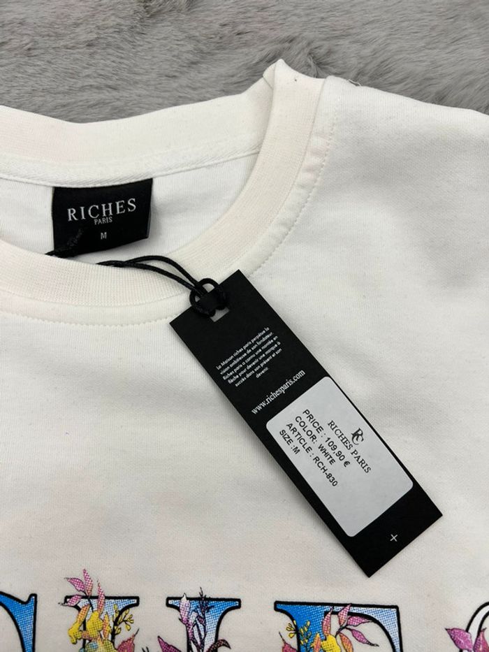 T-shirt Riches Paris Oversize brodé - Taille M - photo numéro 11