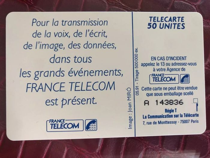 Lot 9 télécartes France 1991 French Phonecards 1991 - photo numéro 11
