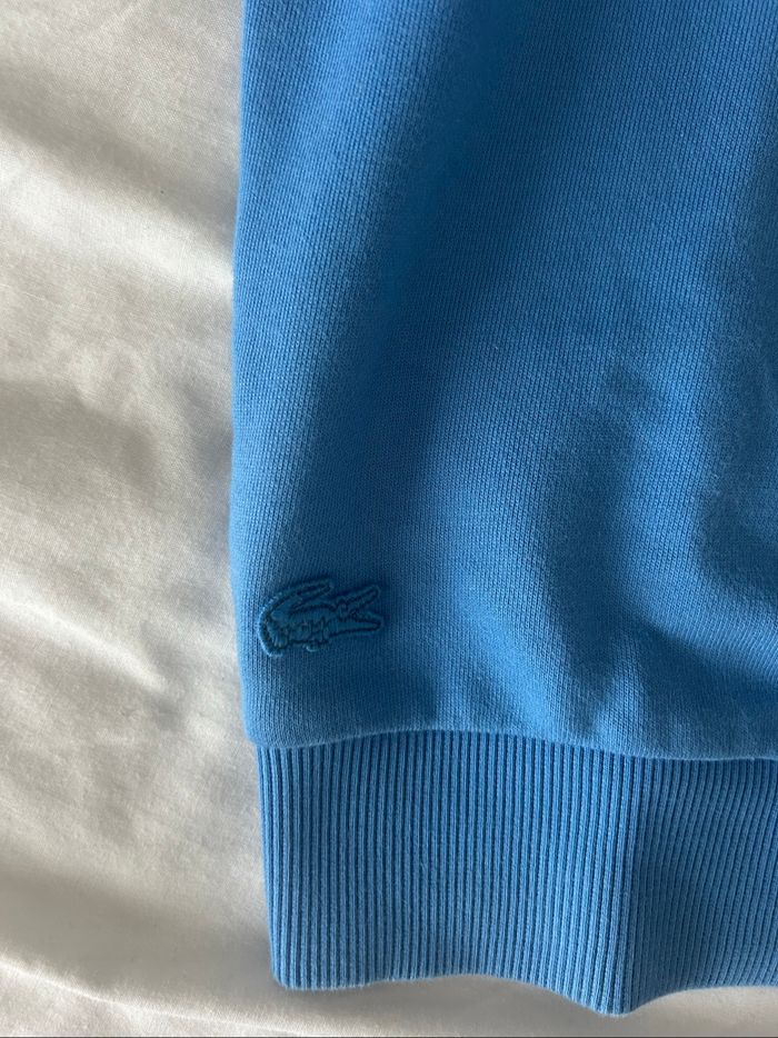 Sweat-shirt Lacoste bleu - photo numéro 4