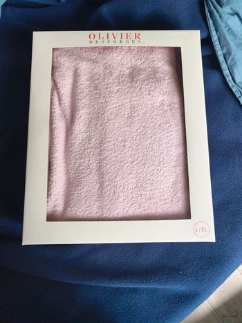 Peignoir de bain l/xl neuf marque olivier desforges