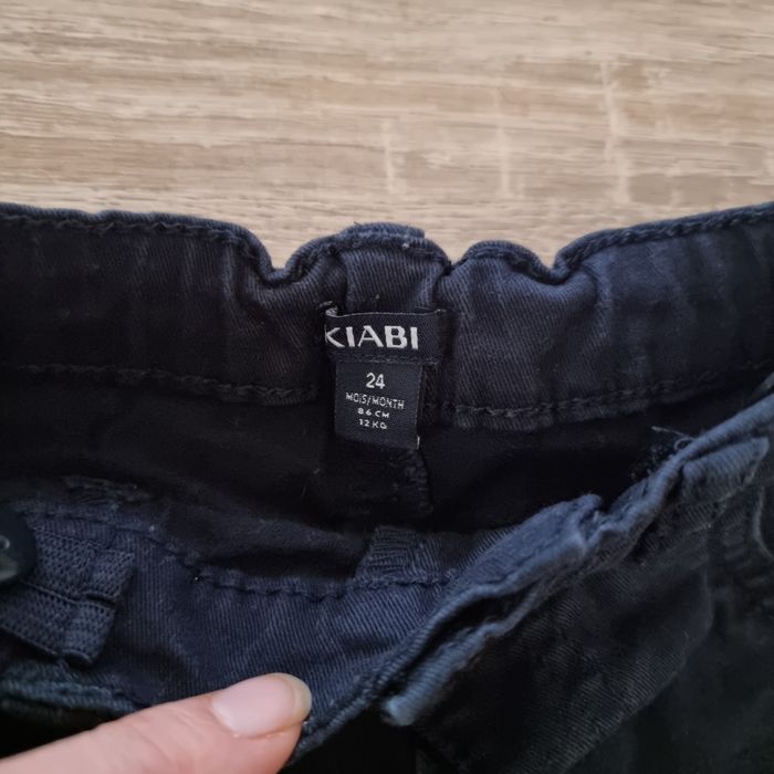 Jean bleu marine 24 mois - photo numéro 3