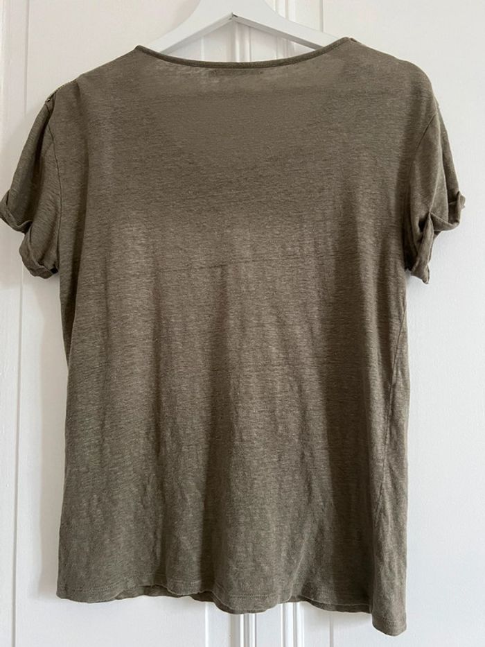 T-shirt kaki Elora S - photo numéro 5