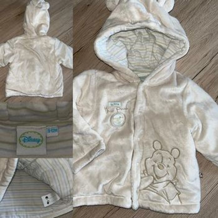 Manteau molletonné 9-12mois Disney