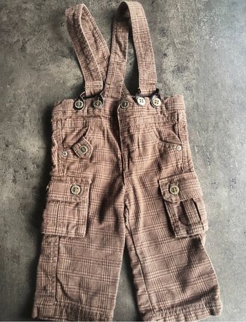 Salopette « Tape à l’œil » 6 mois