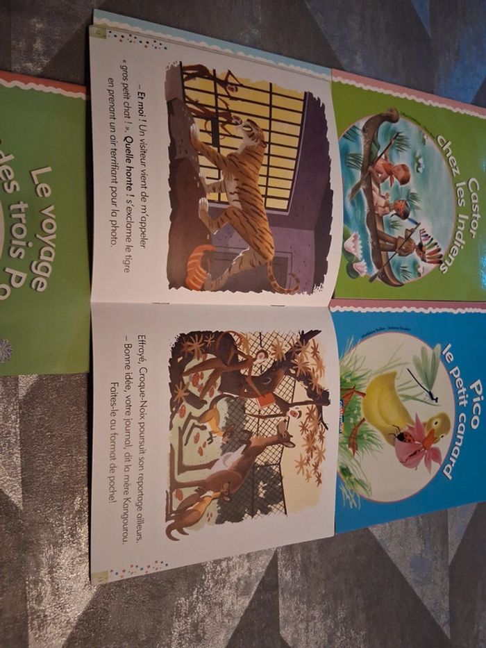 Ĺot de 7 livres casrterman - photo numéro 4