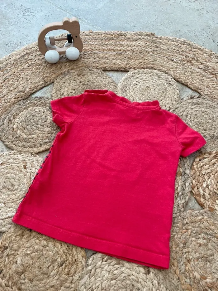 T-shirt manches courtes 9 mois - photo numéro 2