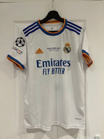 Maillot foot football Real Madrid Benzema 9 finale 