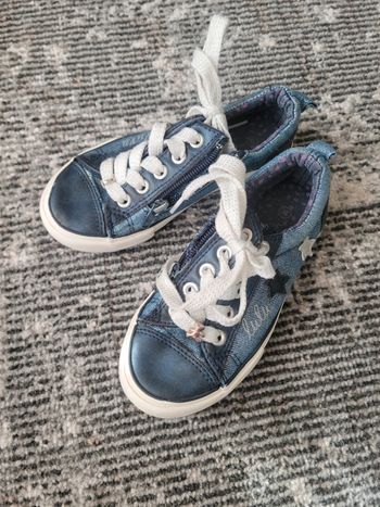 Baskets jeans Lulu castagnette pointure 28