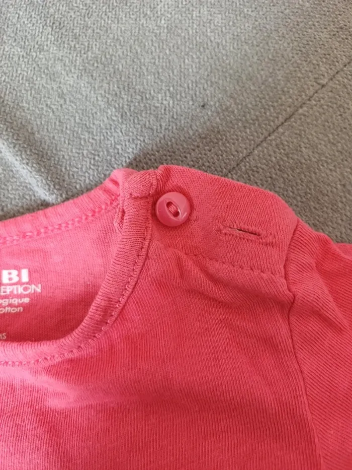 T-shirt manches longues kiabi 3 mois - photo numéro 4