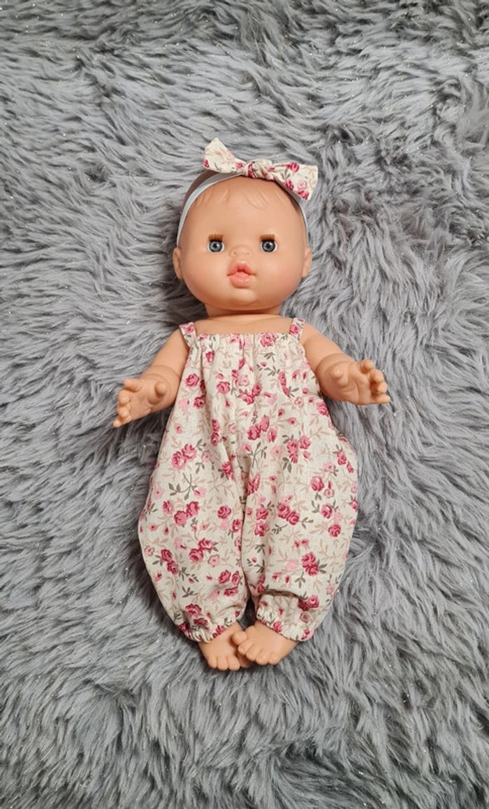 Salopette pour minikane ou paola reina 34cm