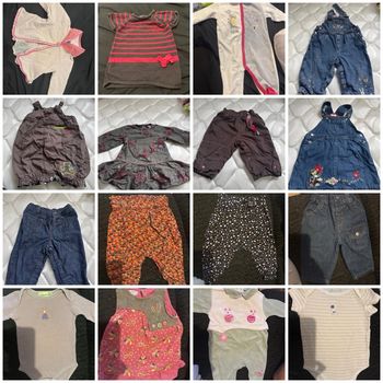 Lot d’habits bébé