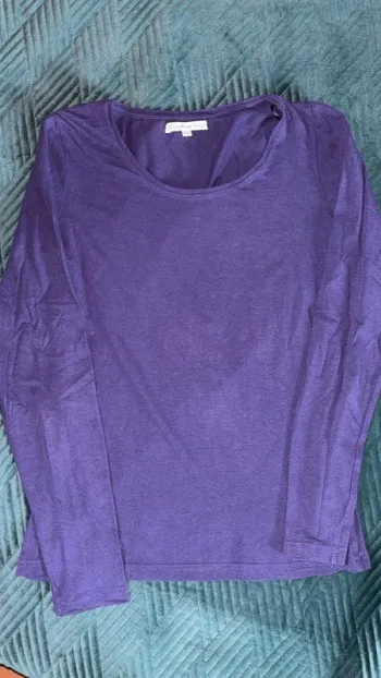 Manches longues violet