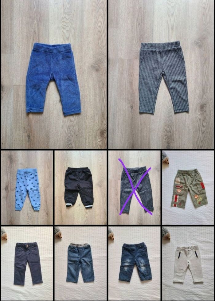 Gros lot pantalon 12 mois garçon - photo numéro 2