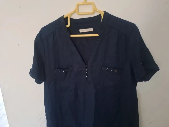 Robe bleu marine Armand Thierry - photo numéro 3