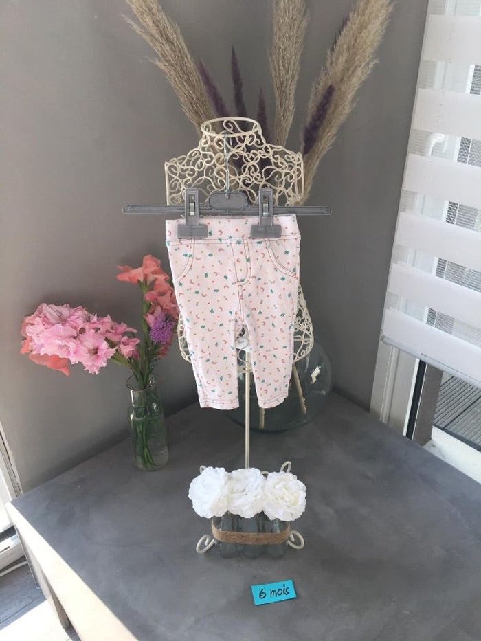 Pantalon fille 6 mois