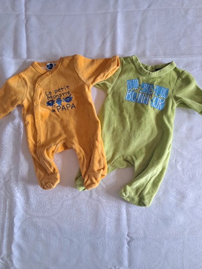 Lot de 7 pyjamas naissance garçon - photo numéro 2